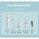 Tông Đơ Cho Chó Mèo Diamond - 4in1 Cắt Tỉa Lông + Mài móng (Sạc Điện)